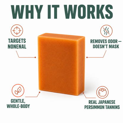 Anti-Odor™ Persimmon Soap