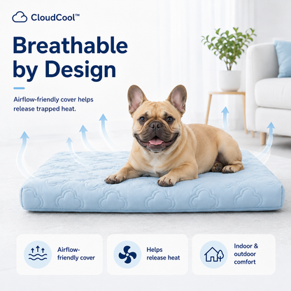 CloudCool™ Orthopedic Cooling Dog Bed